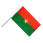 Drapeau sur hampe ECO Burkina Faso 60 x 90 cm