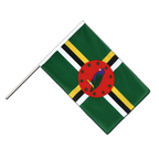 Dominica Stockflagge ECO 60 x 90 cm