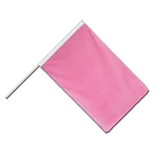 Pinke Stockflagge ECO 60 x 90 cm