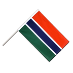 Gambia Stockflagge ECO 60 x 90 cm