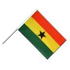Ghana Drapeau sur hampe ECO 60 x 90 cm