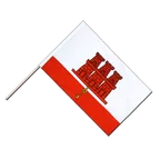 Gibraltar Stockflagge ECO 60 x 90 cm