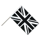 Union Jack Schwarz Stockflagge ECO 60 x 90 cm