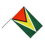 Guyana Stockflagge ECO 60 x 90 cm