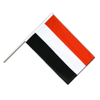 Jemen Stockflagge ECO 60 x 90 cm