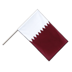 Qatar Drapeau sur hampe ECO 60 x 90 cm