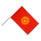 Kirgisistan Stockflagge ECO 60 x 90 cm