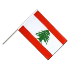 Drapeau sur hampe ECO Liban 60 x 90 cm