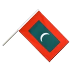 Malediven Stockflagge ECO 60 x 90 cm