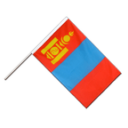 Mongolei Stockflagge ECO 60 x 90 cm
