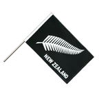 New Zealand feather all blacks Hand Waving Flag ECO 2x3 ft