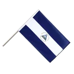 Nicaragua Stockflagge ECO 60 x 90 cm