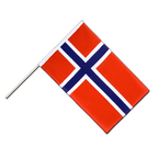 Norvège Drapeau sur hampe ECO 60 x 90 cm