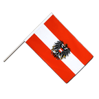 Autriche avec aigle Drapeau sur hampe ECO 60 x 90 cm