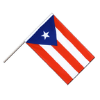 Puerto Rico Drapeau sur hampe ECO 60 x 90 cm