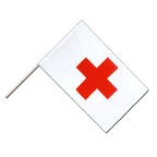 Rotes Kreuz Stockflagge ECO 60 x 90 cm