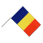 Roumanie Drapeau sur hampe ECO 60 x 90 cm