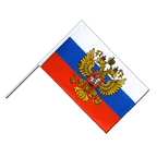 Russia with crest Hand Waving Flag ECO 2x3 ft
