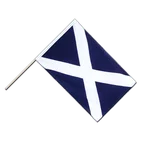 Schottland navy Stockflagge ECO 60 x 90 cm