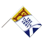 Schottland Tartan Army Stockflagge ECO 60 x 90 cm