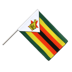 Simbabwe Stockflagge ECO 60 x 90 cm