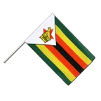 Simbabwe Stockflagge ECO 60 x 90 cm