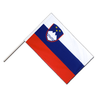 Slowenien Stockflagge ECO 60 x 90 cm