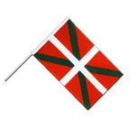 Spanien Baskenland Stockflagge ECO 60 x 90 cm