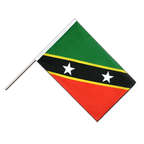 St. Kitts und Nevis Stockflagge ECO 60 x 90 cm