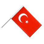 Turquie Drapeau sur hampe ECO 60 x 90 cm
