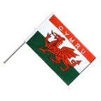 Wales CYMRU Stockflagge ECO 60 x 90 cm