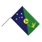 Weihnachtsinsel Christmas Island Stockflagge ECO 60 x 90 cm
