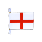 England St. George Fahnenkette 15 x 22 cm, 3 m