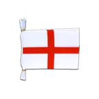 England St. George Flag Bunting 6x9", 3 m