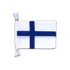 Finnland Fahnenkette 15 x 22 cm, 3 m