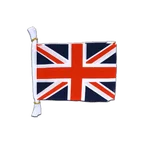 Mini Guirlande fanion Royaume-Uni 15 x 22 cm, 3 m