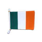 Irlande Mini Guirlande fanion 15 x 22 cm, 3 m
