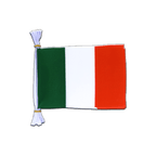 Italie Mini Guirlande fanion 15 x 22 cm, 3 m