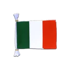 Mini Guirlande fanion Italie 15 x 22 cm, 3 m