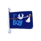 It's a boy Flag Bunting 6x9", 3 m