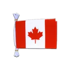 Mini Guirlande fanion Canada 15 x 22 cm, 3 m