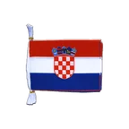 Croatia Flag Bunting 6x9", 3 m