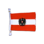 Austria eagle Flag Bunting 6x9", 3 m