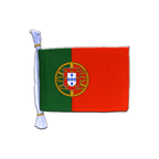 Fahnenkette Portugal - 15 x 22 cm, 3 m