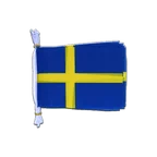 Sweden Flag Bunting 6x9", 3 m