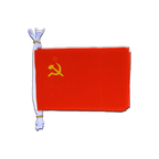 URSS Mini Guirlande fanion 15 x 22 cm, 3 m