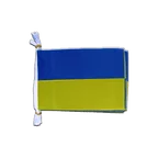 Mini Guirlande fanion Ukraine 15 x 22 cm, 3 m