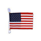 USA Flag Bunting 6x9", 3 m