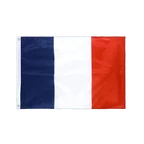 Frankreich Hissfahne VA Ösen 60 x 90 cm