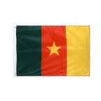 Kamerun Hissfahne VA Ösen 60 x 90 cm